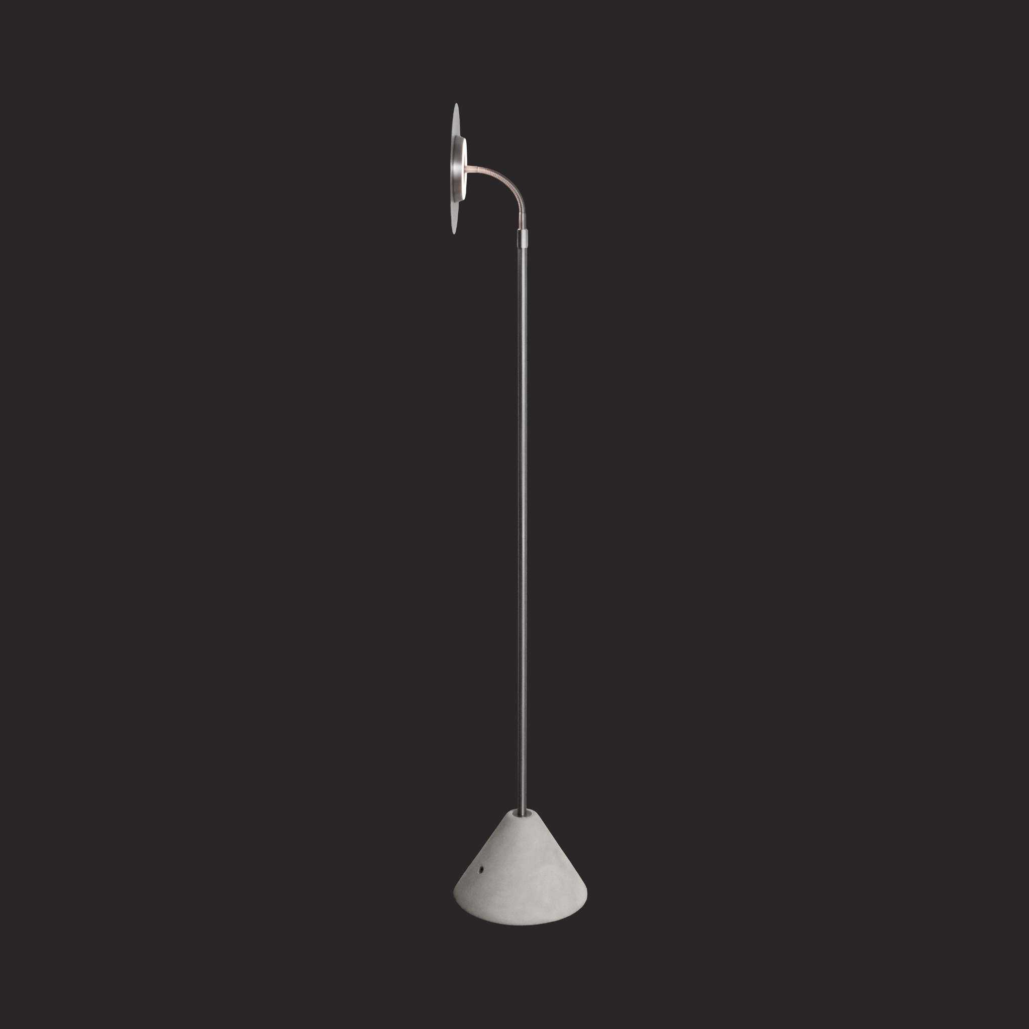 M~M Sunflower Metal Floor Lamp