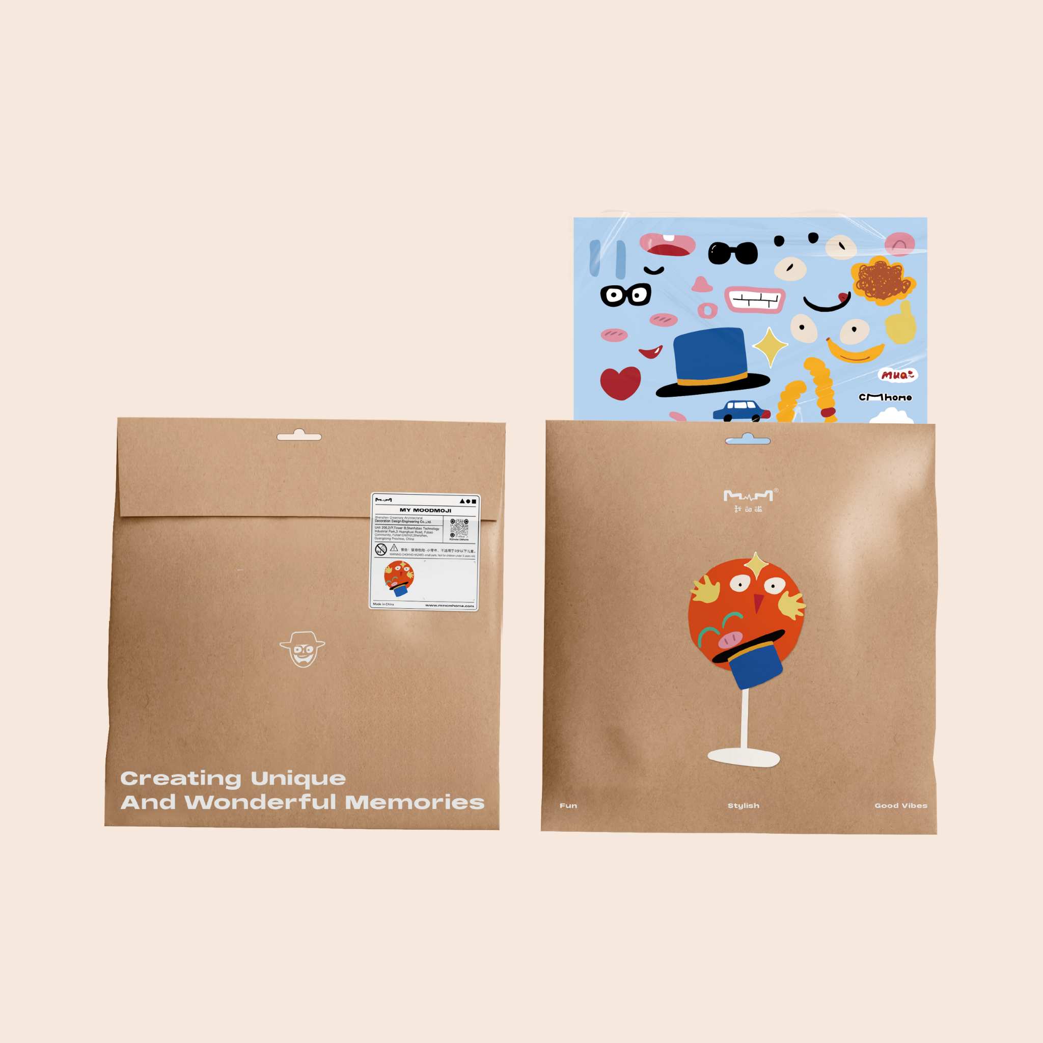 Série d'émojis M~M