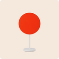 Lampe de bureau ronde M~M